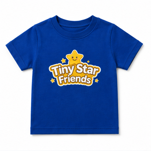 Tiny Star Friends™ Baby Logo T-Shirt – Lumi & Lala