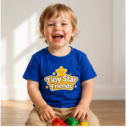 Tiny Star Friends™ Baby Logo T-Shirt ⭐