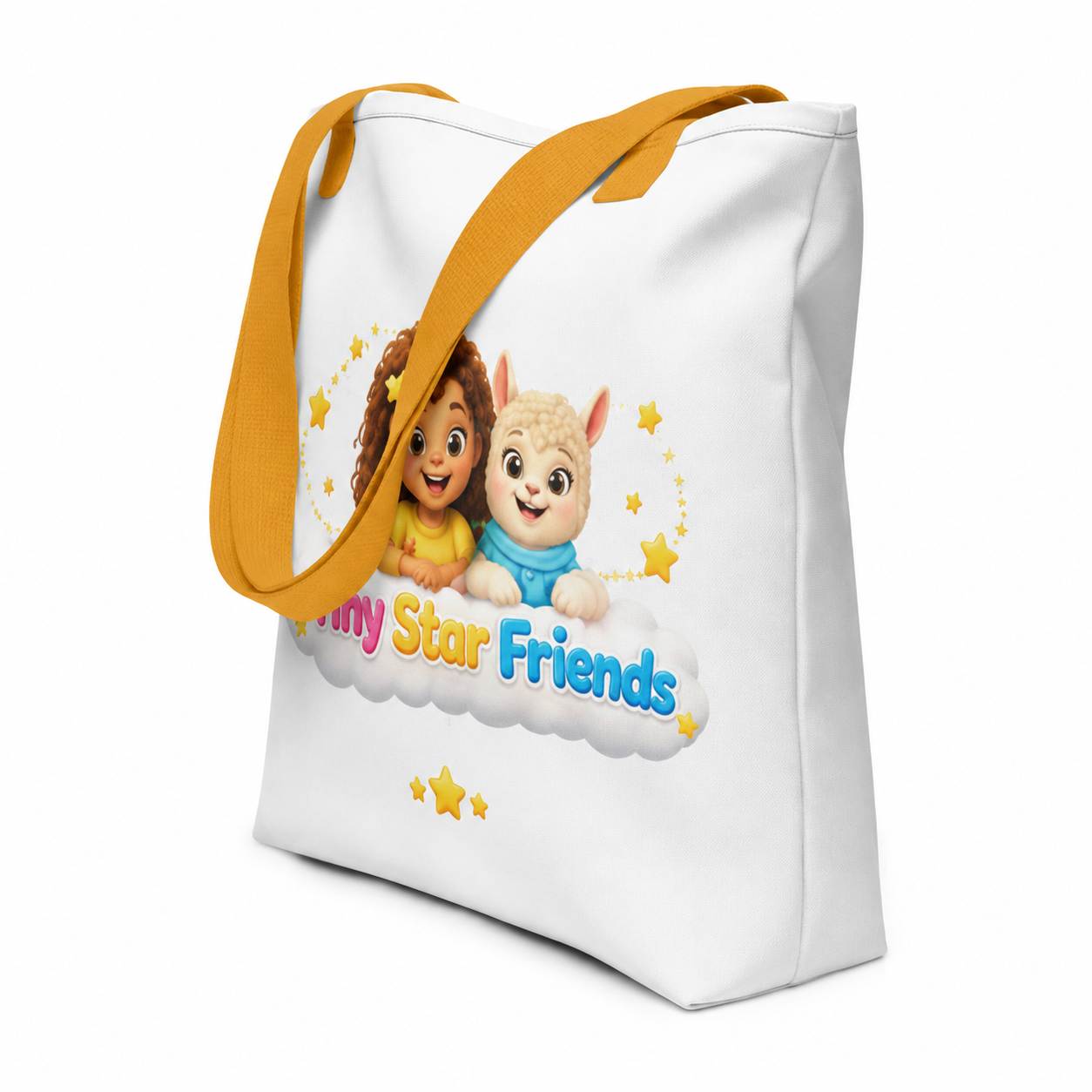 Tiny Star Friends™ Premium Tote Bag – Everyday Family Carry Bag