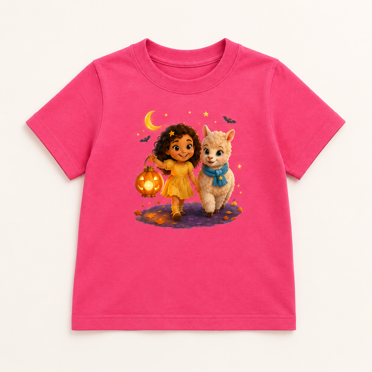 Lumi & Lala Candy Cauldron Toddler Halloween T-Shirt | 2026