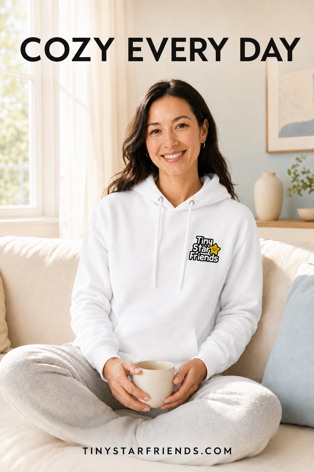 Tiny Star Friends™ Signature Star Logo Premium Unisex Hoodie