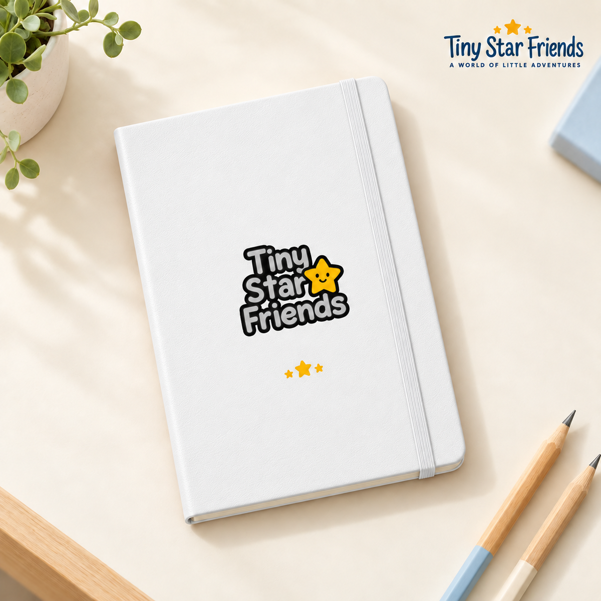 Tiny Star Friends™ Dream & Discover Hardcover Notebook