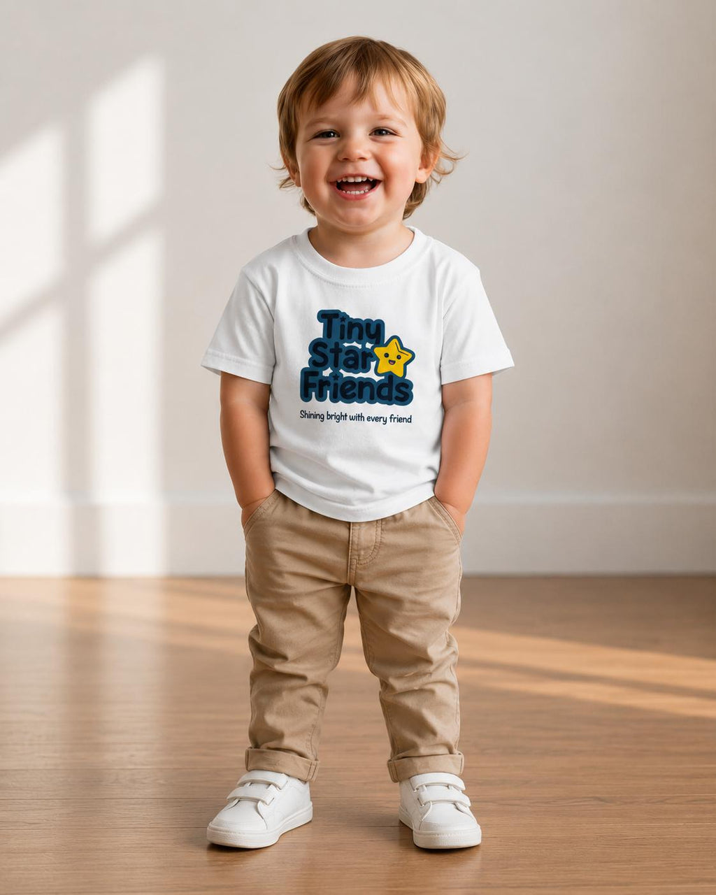 Tiny Star Friends™ Classic Kids Crew Neck T-Shirt