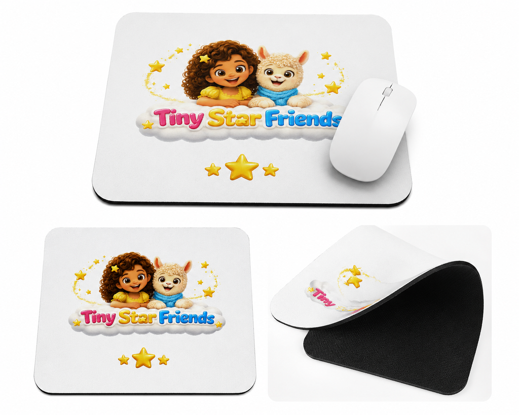 Tiny Star Friends™ Premium Mouse Pad – Lumi & Lala