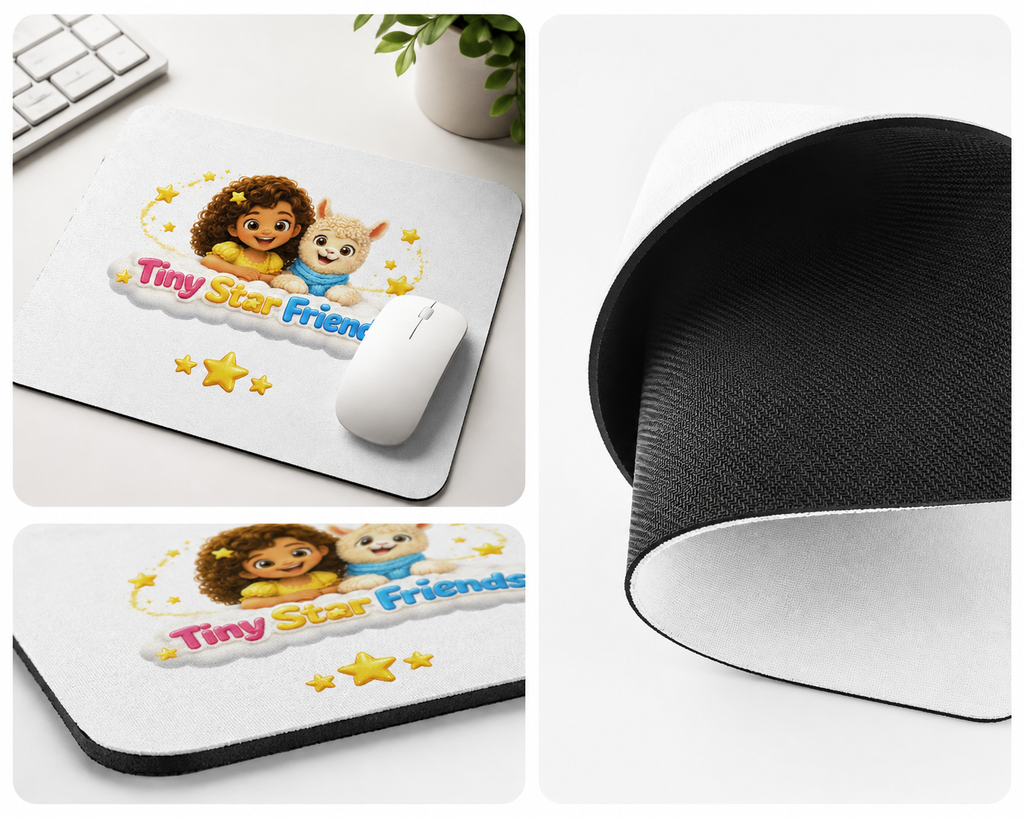 Tiny Star Friends™ Premium Mouse Pad – Lumi & Lala