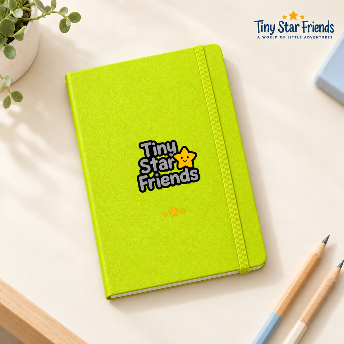 Tiny Star Friends™ Dream & Discover Hardcover Notebook