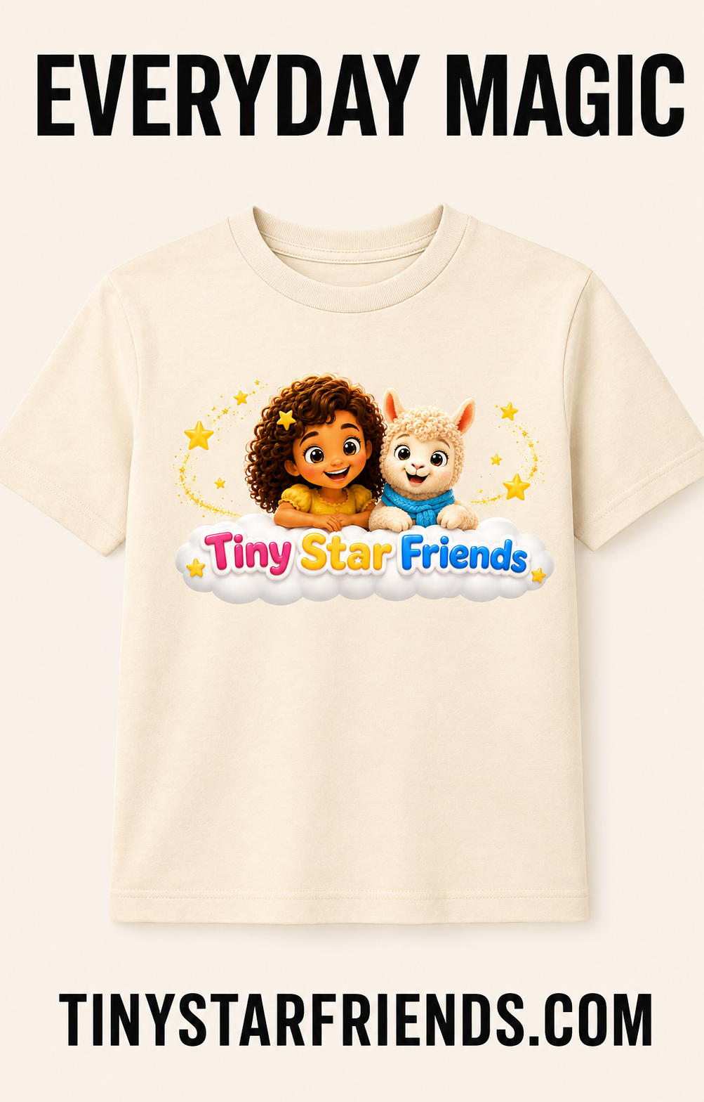 Tiny Star Friends™ Shine Together Youth Classic T-Shirt – Lumi & Lala
