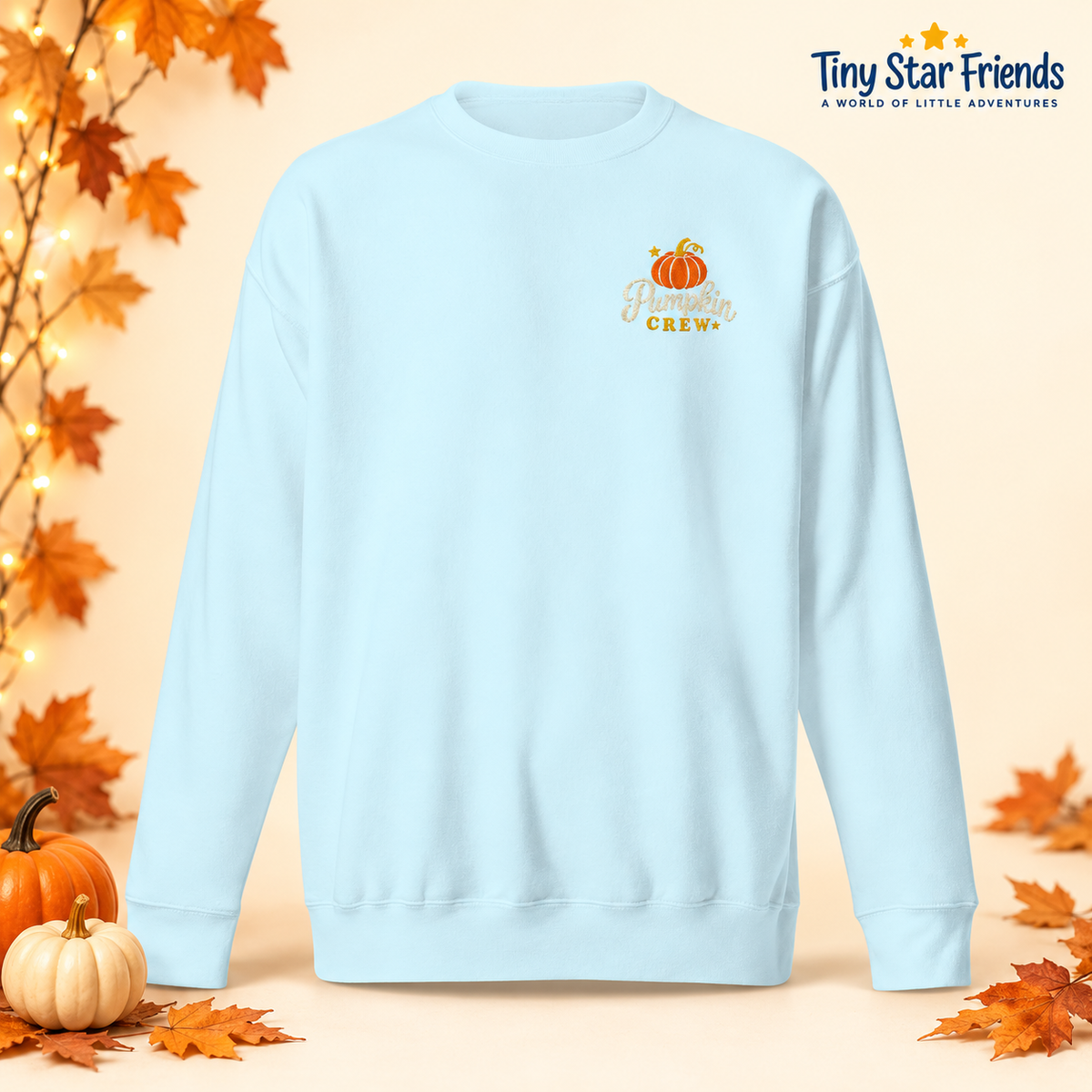 The Official Pumpkin Crew Unisex Premium Sweatshirt | Tiny Star Friends™