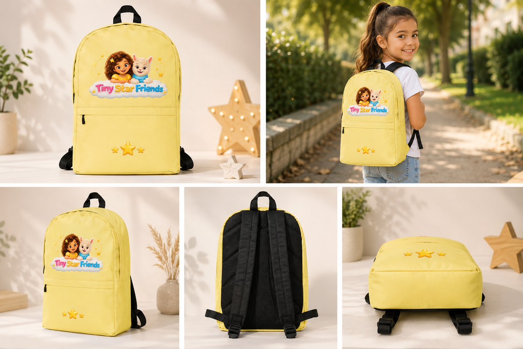 Tiny Star Friends™ Lumi & Lala School Adventure Backpack