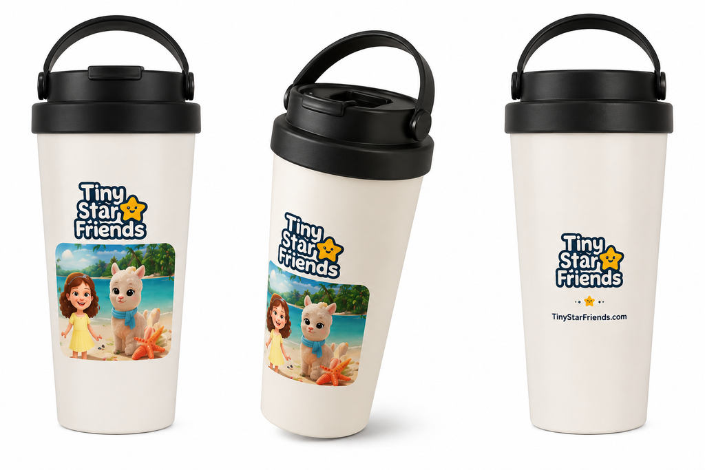 Tiny Star Friends™ Reisbeker 15oz – Lumi & Lala