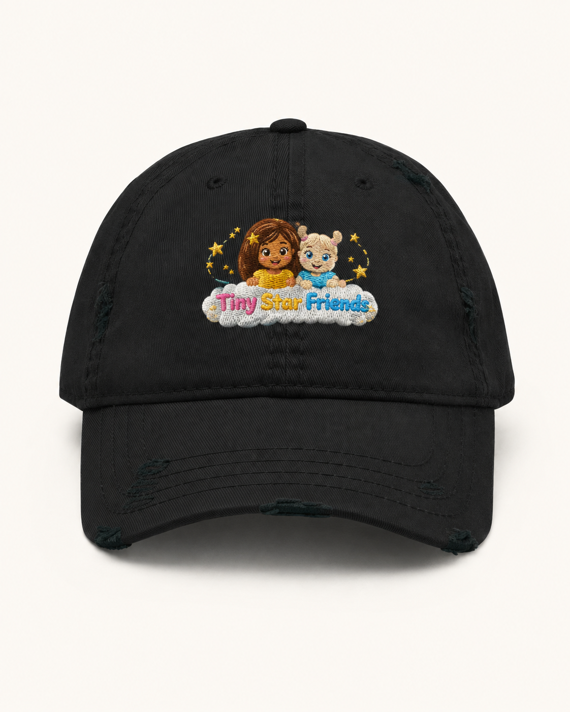 Tiny Star Friends™ Lumi & Lala Distressed Dad Hat