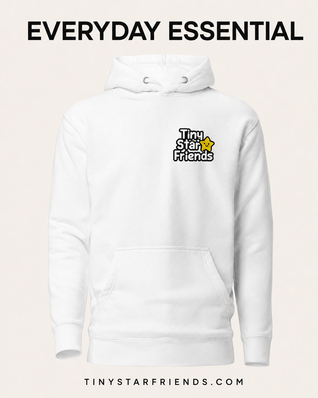 Tiny Star Friends™ Signature Star Logo Premium Unisex Hoodie