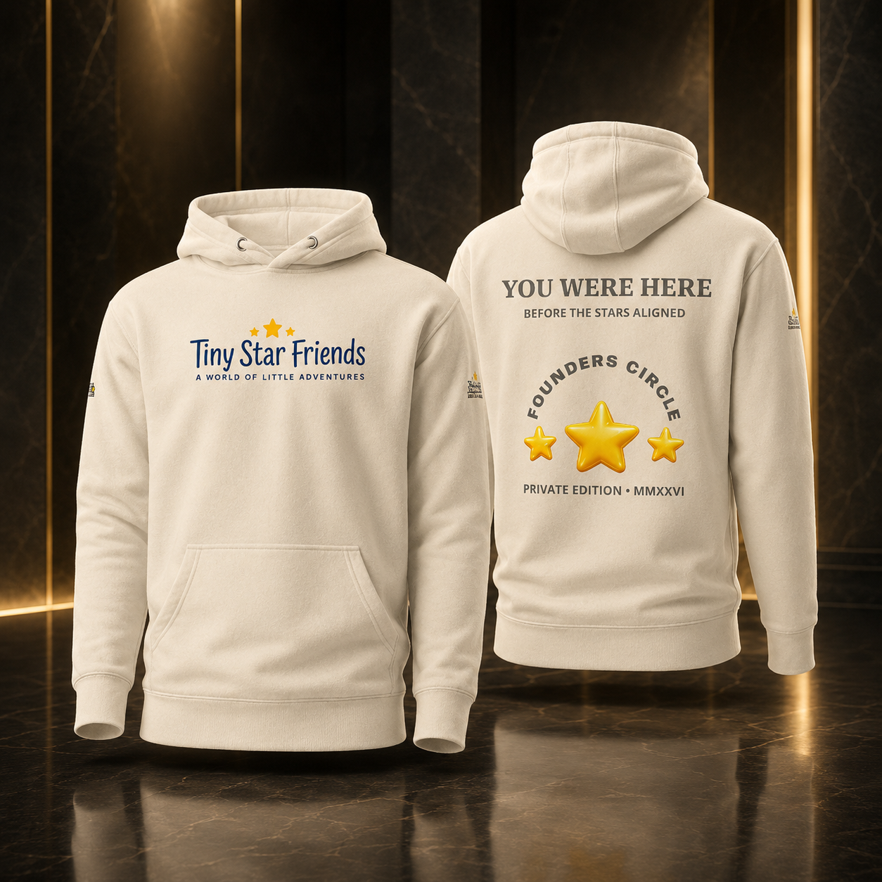 Tiny Star Friends™ Founders’ Circle Premium Hoodie – Private Edition 2026