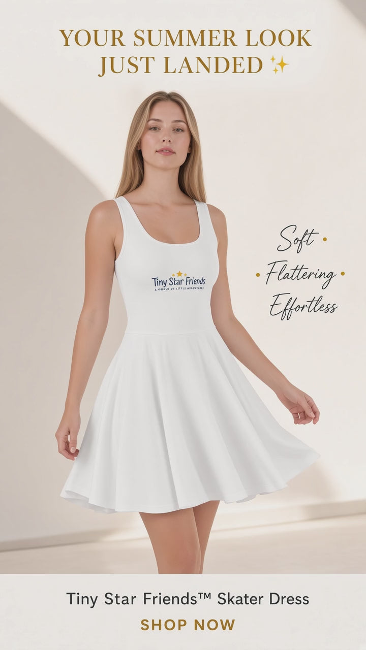 Tiny Star Friends™ Women's Twirl & Shine Skater Dress